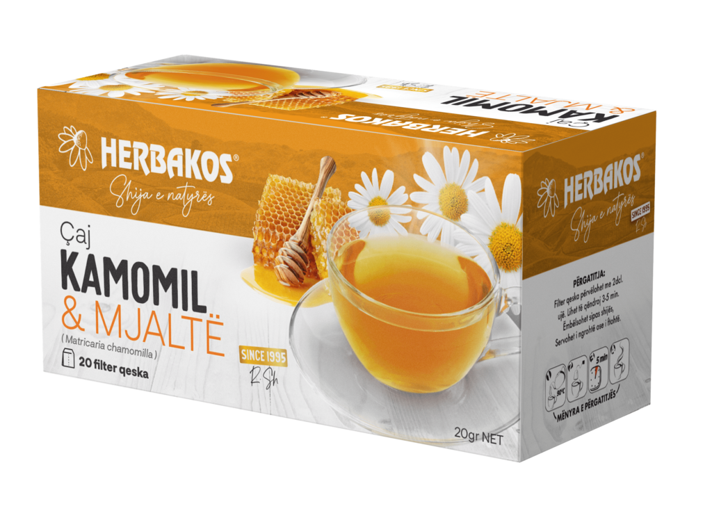 Çaj Kamomil me mjaltë